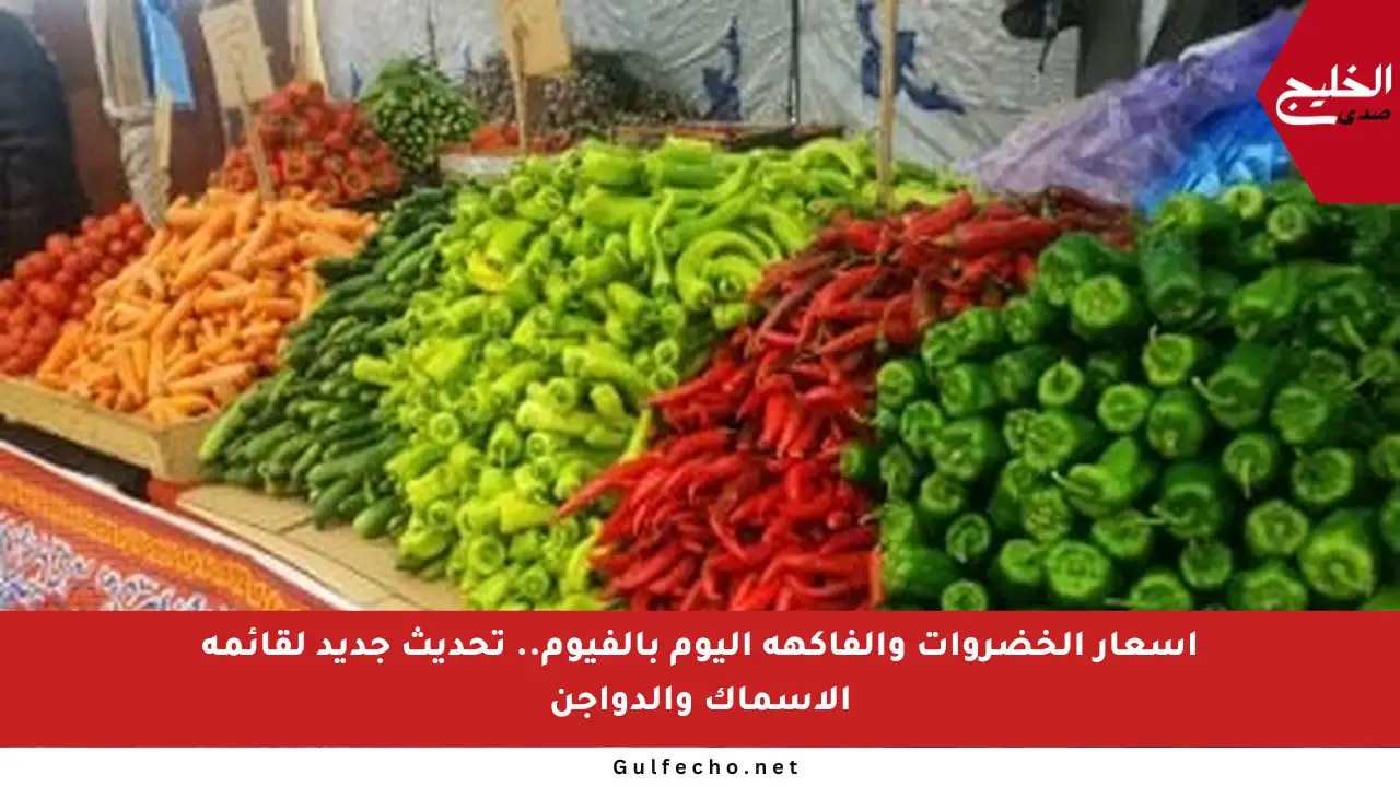 أسعار الخضروات والفاكهة اليوم بالفيوم.. تحديث جديد لقائمة الأسماك والدواجن